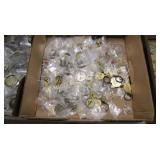 GROUP OF APPROX 200 KEYCHAINS, PINS & CHARMS