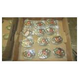 GROUP OF 12 NEW MILITARY BELT BUCKLES
