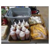 GROUP OF 3 BOXES OF ASSTD MERCHANDISE & 1 PLASTIC