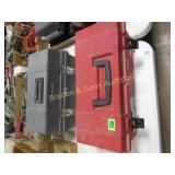 GROUP OF 3 PLASTIC TOOL BOXES