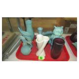 GROUP OF ASSTD VAN BRIGGLE POTTERY