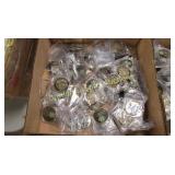 GROUP OF 100 MILITARY MEDALLIONS