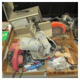 GROUP OF 4 BOXES OF ASSTD TOOLS ETC