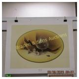 UNFRAMED 13" X 20" ARTIST SIGNED WINDBERG PRINT