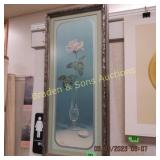 FRAMED 25" X 8" ARTIST SIGNED WINDBERG PRINT