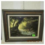 FRAMED 12" X 15" WINDBERG PRINT