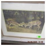 FRAMED 10" X 15" ARTIST SIGNED BECKENDORF PRINT