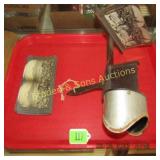VINTAGE HAND HELD STEREOPTIC VIEWER WITH
