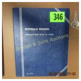 BUFFALO NICKEL BOOK. NOT COMPLETE
