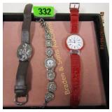 GROUP OF 3 BRIGHTON LADIES WRISTWATCHES