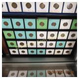 GROUP OF 56 LINCOLN WHEAT PENNIES