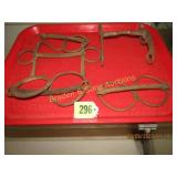 GROUP OF 5 VINTAGE HORSE BITS