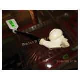 VINTAGE MEERSCHAUM HAND CARVED PIPE