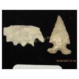 NATIVE AMERICAN FRIO POINT AND ARTIFACT