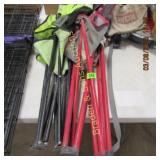 GROUP OF 2 FOLDING CHAIRS