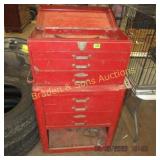 USED 6 DRAWER PORTABLE CRAFTSMAN TOOLBOX