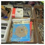 GROUP OF 2 BOXES OF ASSTD TOOLS ETC