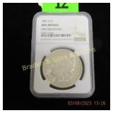 NGC GRADED UNCIRCULATED DETAILS 1881-S