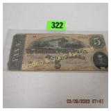 CONFEDERATE STATES OF AMERICA OBSOLETE TREASURY