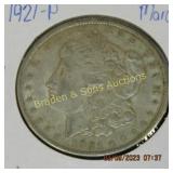 US 1883-P AND 1921-P MORGAN SILVER DOLLARS