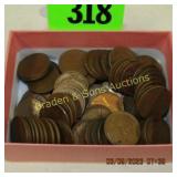GROUP OF 100 LINCOLN WHEAT PENNIES