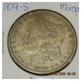 US 1879-S MORGAN SILVER DOLLAR