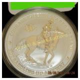 2021 CANADIAN SILVER DOLLAR FEATURING JOHN WAYNE