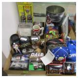 GROUP OF 4 BOXES OF ASSTD NASCAR COLLECTIBLES