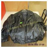 GROUP OF 2 LEATHER JACKETS SIZE XL