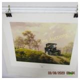 UNFRAMED 12" X 16" ARTIST SIGNED WINDBERG PRINT