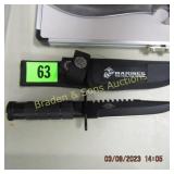 NEW 8" FIXED BLADE KNIFE WITH SHEATH