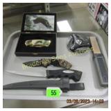 TRAY OF ASSTD KNIVES