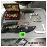 TRAY OF ASSTD KNIVES