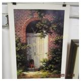 UNFRAMED 30" X 20" ARTIST SIGNED WINDBERG PRINT