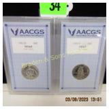 AACGS GRADED MS65 1982-D GEORGE WASHINGTON