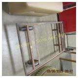 USED METAL CART ON WHEELS