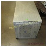 USED ALUMINUM TOOL BOX/DOG CRATE