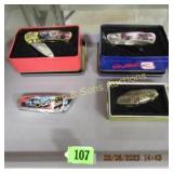 GROUP OF 4 NEW DALE EARNHARDT COMMEMORATIVE