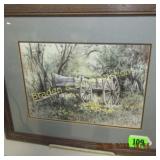 GROUP OF 2 FRAMED AND 2 UNFRAMED SMALL WINDBERG