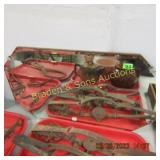 VINTAGE 17" X 9" WALL MIRROR.