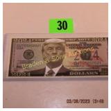DONALD TRUMP 2024 FACSMILE CURRENCY NOTE