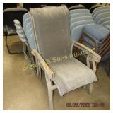 GROUP OF 2 PATIO CHAIRS
