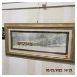 FRAMED 12" X 36" PRINT