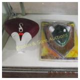 VINTAGE SCHWINN BIKE SEAT AND ANTLER