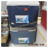GROUP OF 2 USED COOLERS.