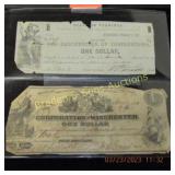 GROUP OF 2 OBSOLETE CURRENCY NOTES