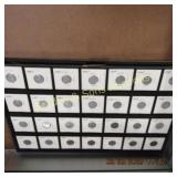 GROUP OF 28 1943 STEEL PENNIES