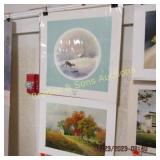 GROUP OF 2 UNFRAMED WINDBERG PRINTS