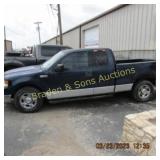 USED 2007 FORD F-150 EXTENDED CAB PICKUP, AC, AUTO