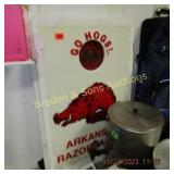 GROUP OF 2 ARKANSAS RAZORBACK CORNHOLE BOARDS